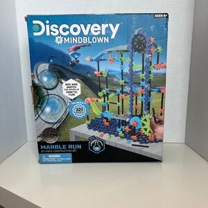 DISCOVERY #Mindblown 321-Piece Marble Run STEM Kinetic FUN Construction Set USED